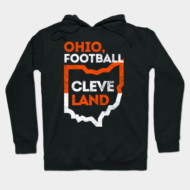 Ohio State Football Ballers, Cleveland Fan Gift Hoodie by BooTeeQue